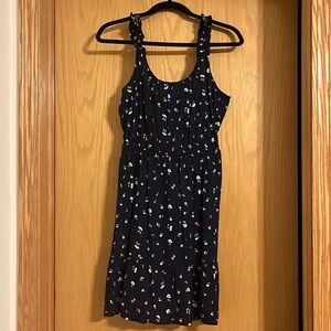 Banana Republic Factory Flowered Sleeveless Dress